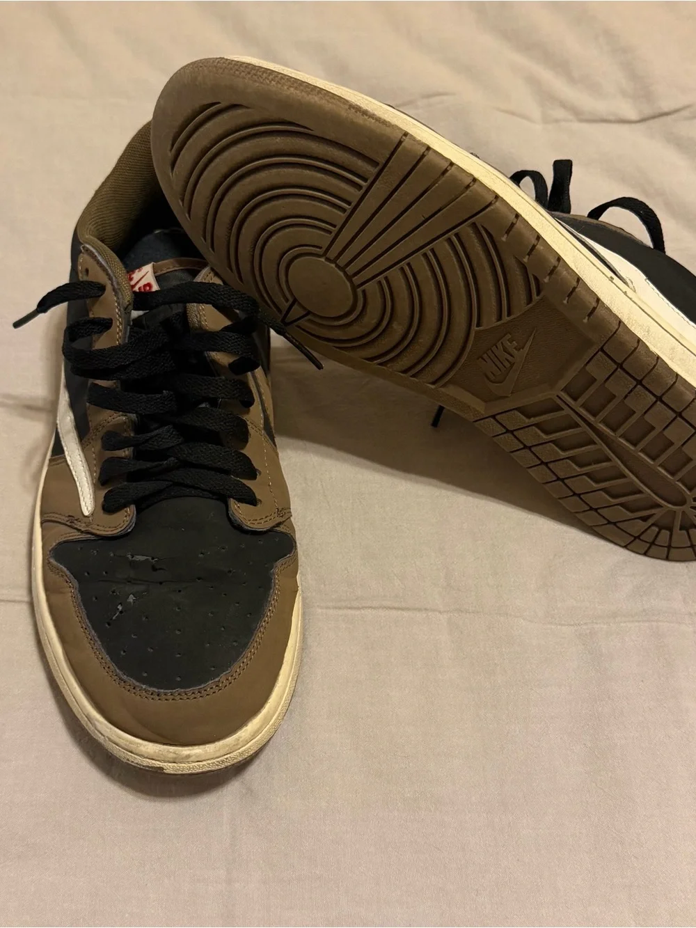 Jordan Men’s 1 OG Low x Travis Scott Mocha